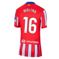 Zenski Nogometni Dres Atletico Madrid Nahuel Molina #16 Domaci 2024-25 Kratak Rukav